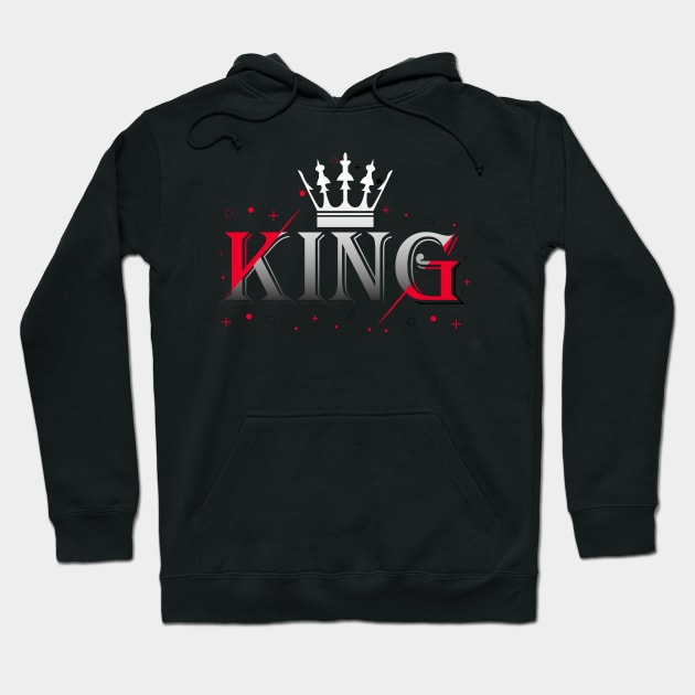 Father's Day, The King of the House Hoodie by Cds Design Store